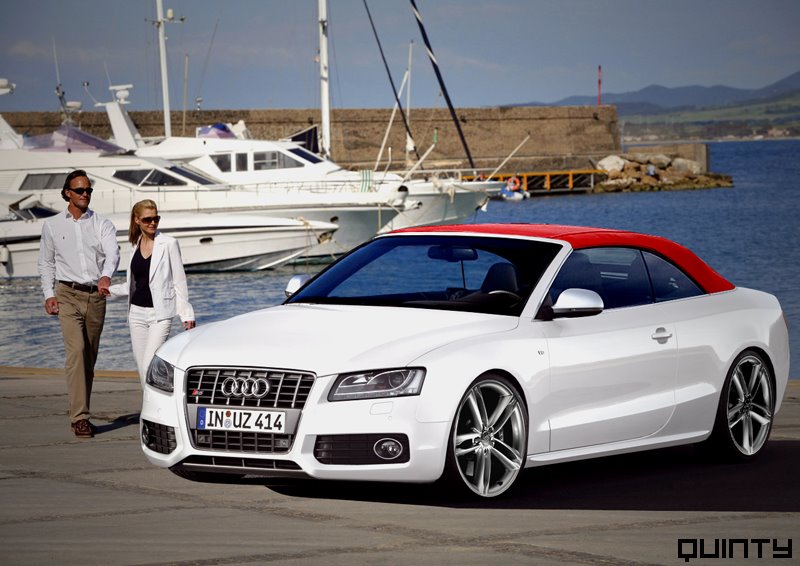 Audi A5 Cabrio (фотошоп снимки)