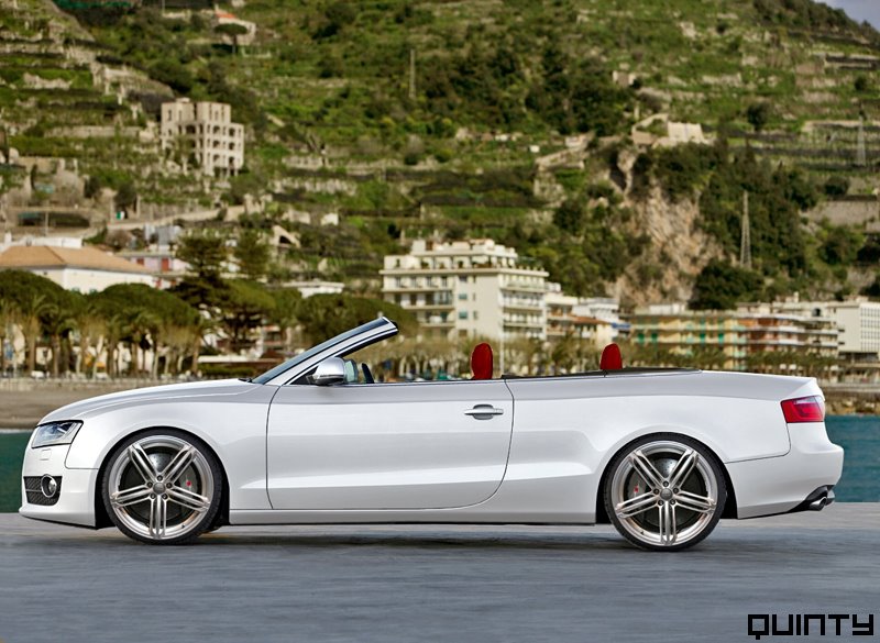 Audi A5 Cabrio (фотошоп снимки)