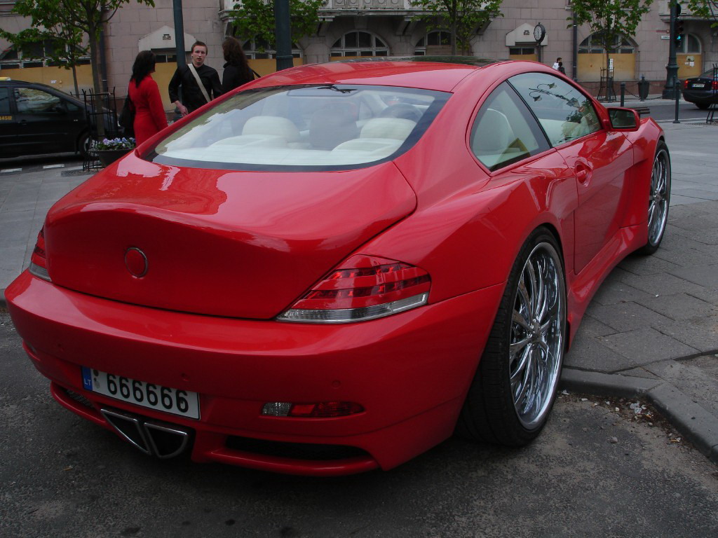 Латвийски тунинг на BMW 6-Series