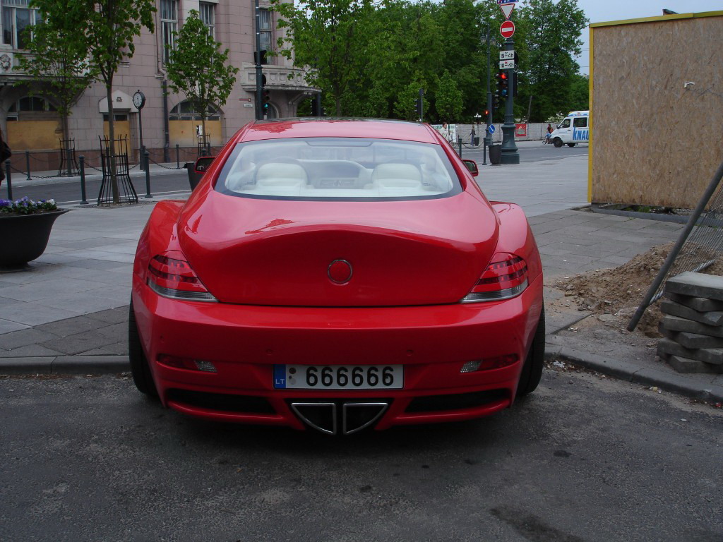 Латвийски тунинг на BMW 6-Series