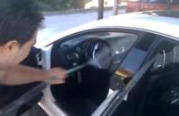 Македонец съсипа чисто нов Mercedes CLS на автомивка